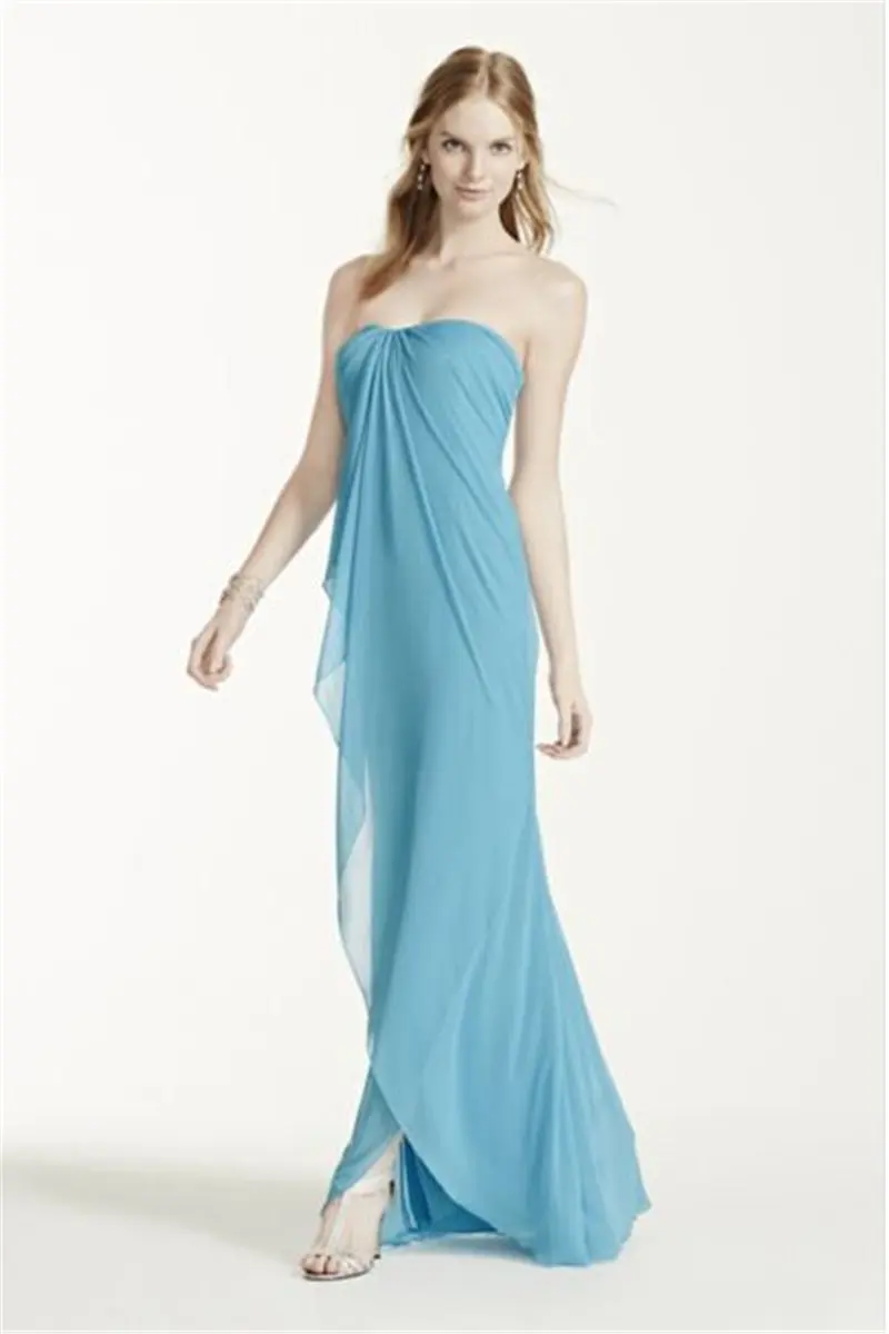 2015New Stylish Sweetheart High Low Bridesmaid Dress Floor Length Dress for Bridesmaid Wedding Party Dress Vestido Para Madrinha