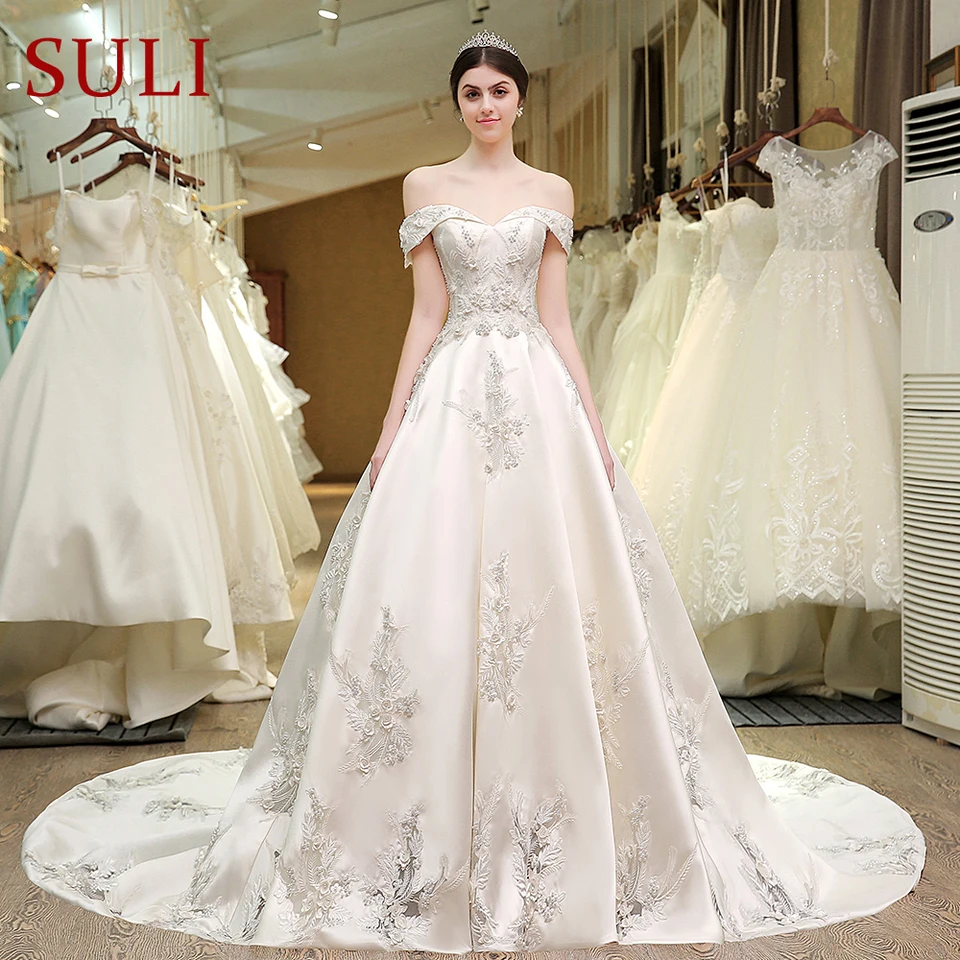 bling and lace wedding dresses