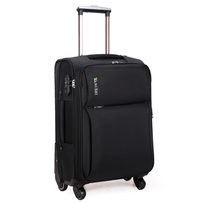 Trolley luggage travel bag luggage sub trunk universal wheels 20 24 28 password box -in Carry ...