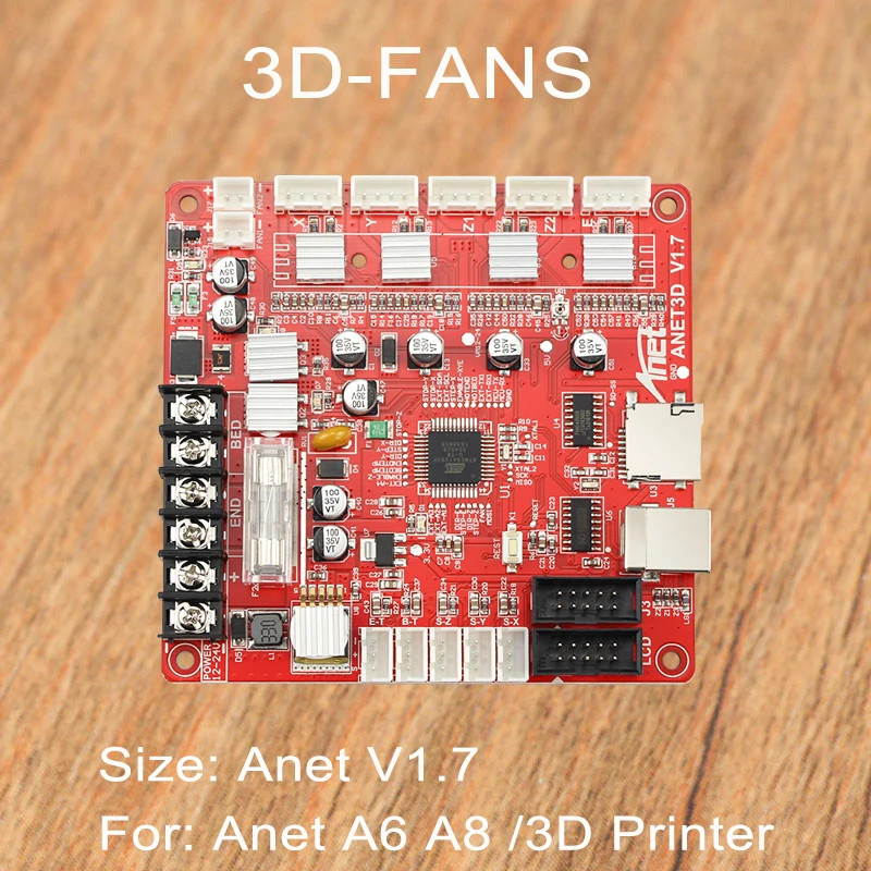 Анет A8 A6 плата Управление материнская плата DIY самостоятельной сборки для RepRap 3D настольным принтером DIY Kit