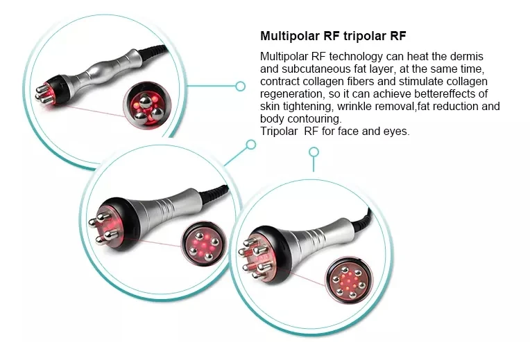 40K кавитация + RF Lipo + вакуум + тело RF + лицо RF косметический аппарат для похудения на продажу