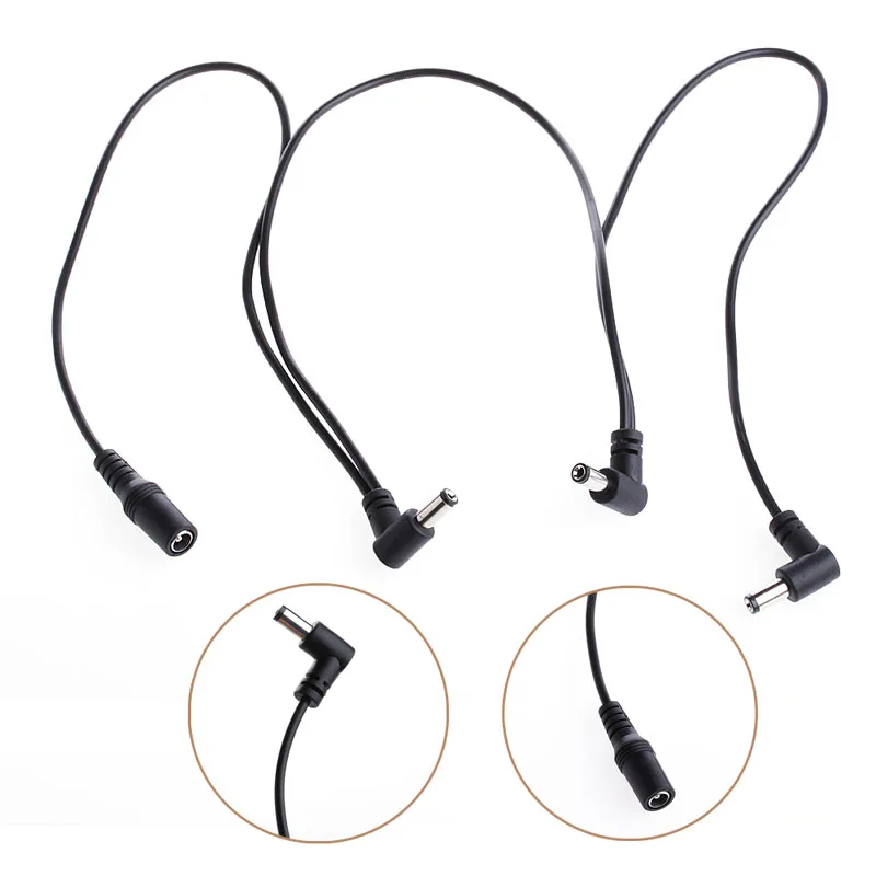 

3 Way Daisy Chain Power Supply Splitter Effect Pedal Cable for Electric Guitar