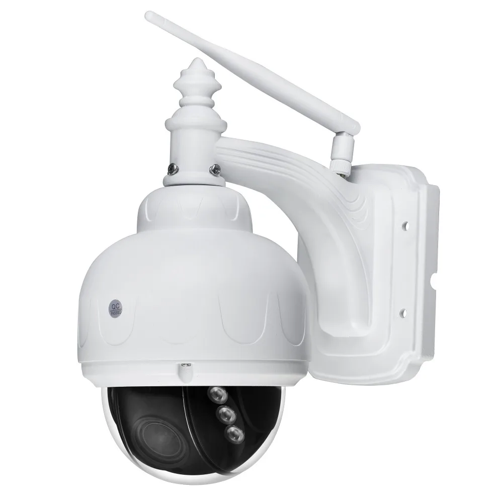 

6-22mm 4x optical zoom wireless wire IP PTZ cameras built microphone speaker surveillance p2p wifi IP speed dome CCTV camera