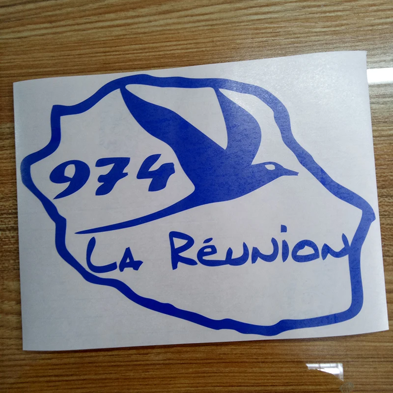 245 40 De Réductionpour 974 île Réunion Paille Carte Queue Drôle Drôle Voiture Autocollant Décalcomanies Art Tatouage Autocollant In Autocollants