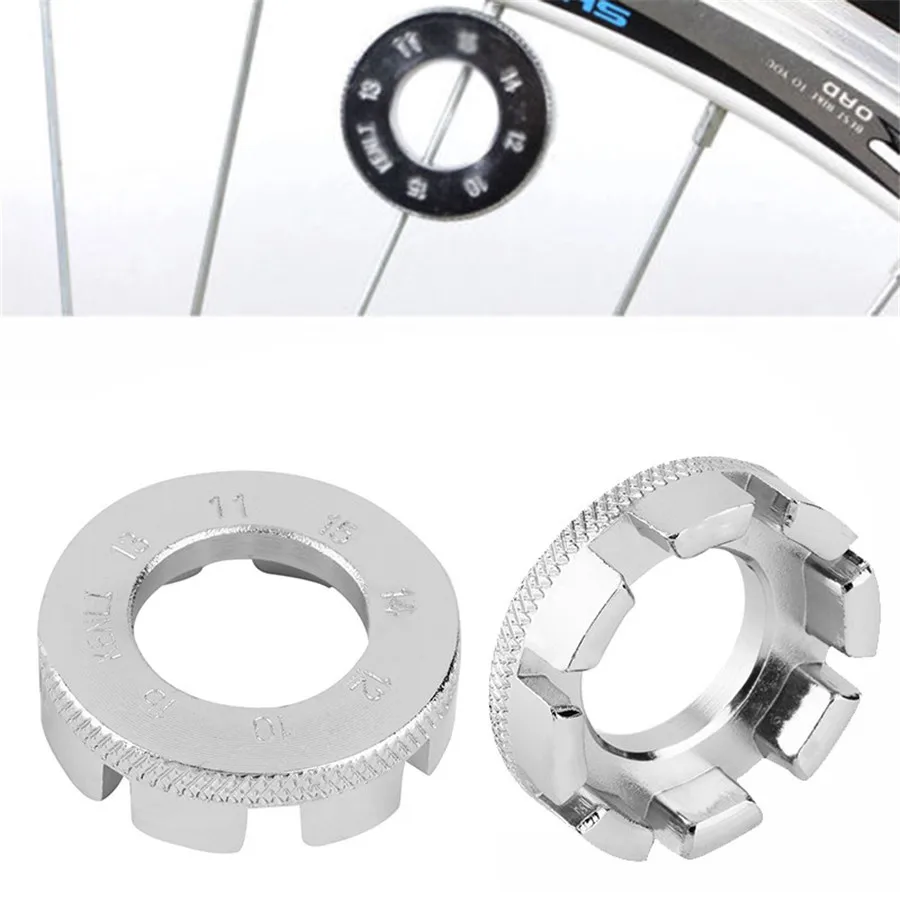 8 Way Spoke Spanner key wrench for bikes Cycle repair tool New