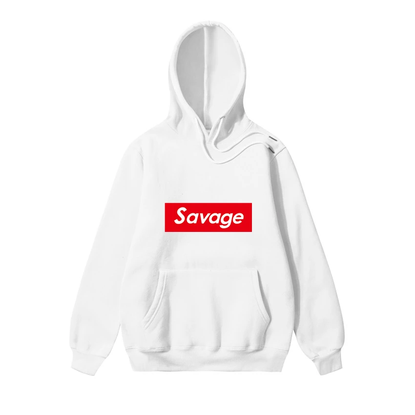 2018 новые мужские толстовки с капюшоном Savage Parody No Heart X Mode Slaughter Gang ATL хлопковые