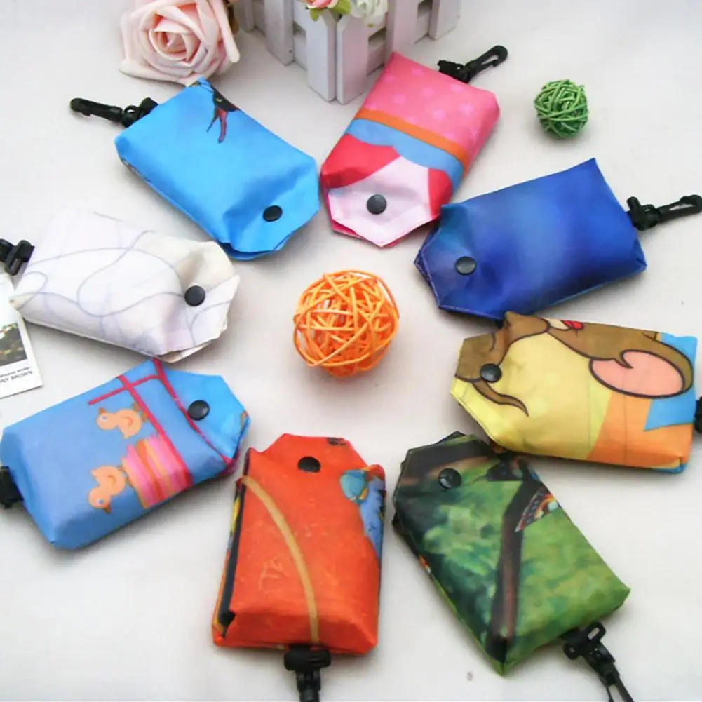 Fashion Foldable Travel Casual Grocery Storage Shopping Bag Tote Pouch Handbag Practical Fashion Foldable Travel Casual Grocery Storage Shopping Bag Tote Pouch Handbag Practical