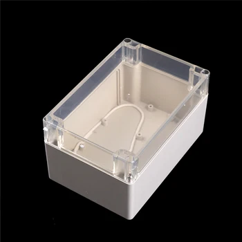 

DIY Electronic Project Instrument Box Waterproof Enclosure Case Clear Cover Plastic 160x110x90mm