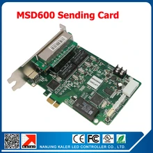 Nova LED couleur carte d'envoi MSD600 2048*1152 pixel affichage vidéo signe carte de contrôle Boad avec 1 Interface de capteur de lumière
