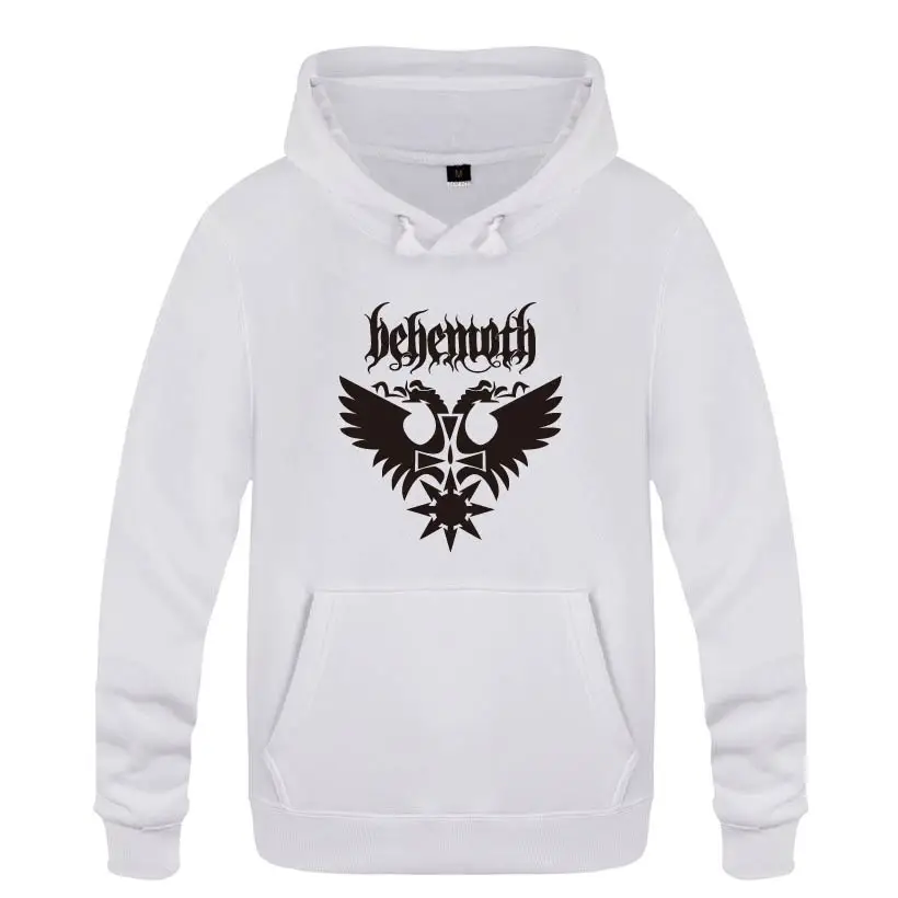 Мужские толстовки с капюшоном Behemoth флисовый пуловер в стиле панк рок