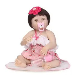 NPK 56 см Моделирование Мягкие силиконовые возрождается куклы младенца искусственный реалистичные младенцы кукла игрушки фотографических