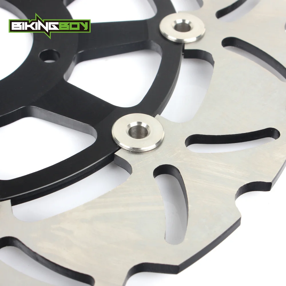 BIKINGBOY для DUCATI Hypermotard 1000 S 07-09 Hypermotard 1000 EVO 2010-2012/SP 2010-2013 передние тормозные диски роторы колодки