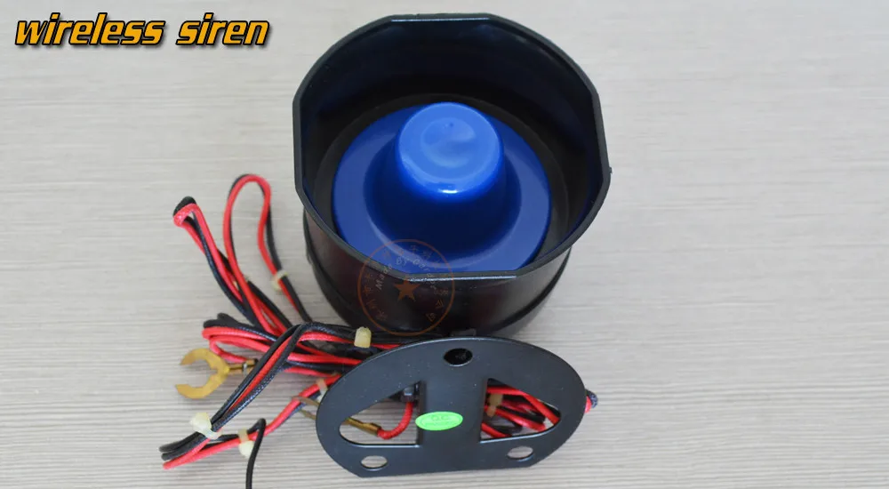 Wireless Diy 2 Way Car Alarm System With Shock Sensor Alarm And