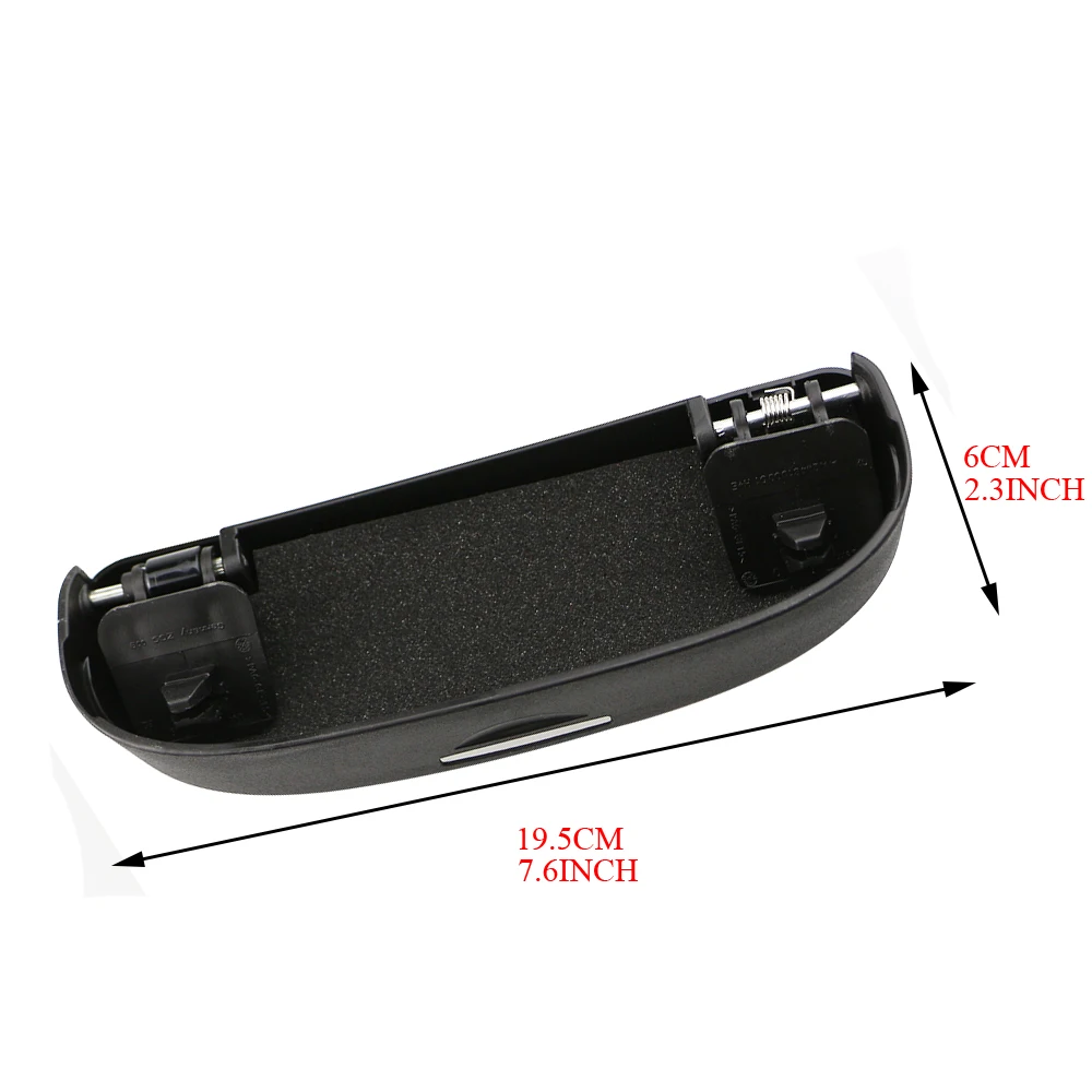 Zlord Car Abs Sunglasses Case Holder Glasses Box Storage for BMW F48 F35 F80 F32 F33 F82 F83 F10 F18 F11 Accessories