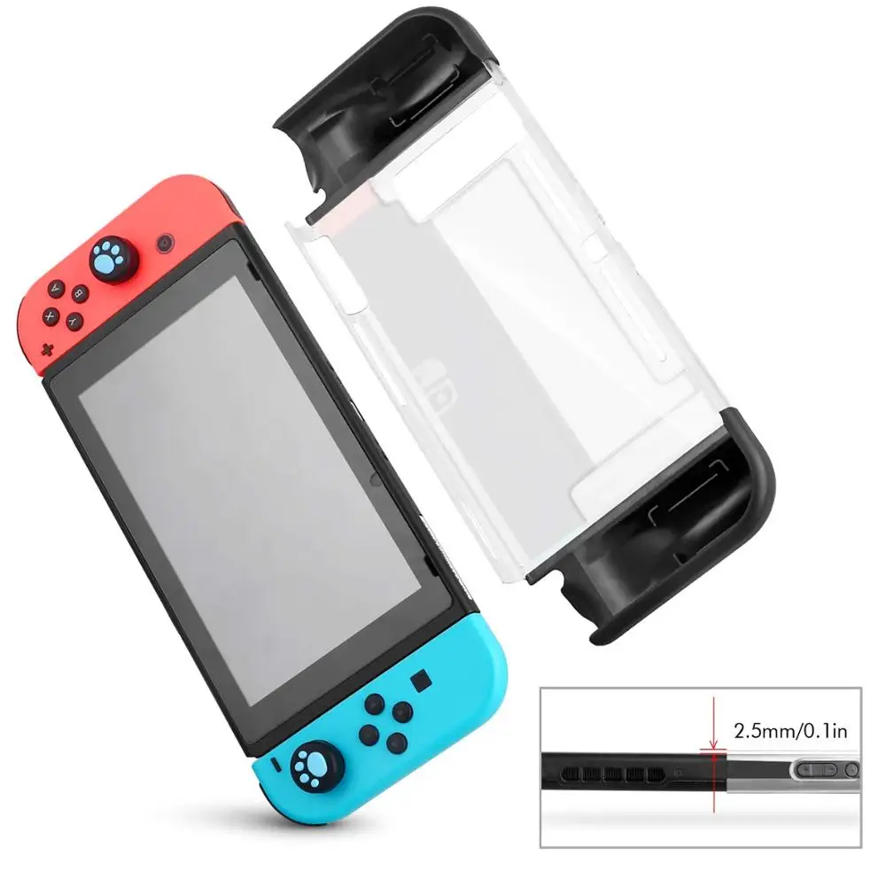 KINGTOP защитная задняя крышка чехол для консоли nintendo Switch в ручном геймпаде режим