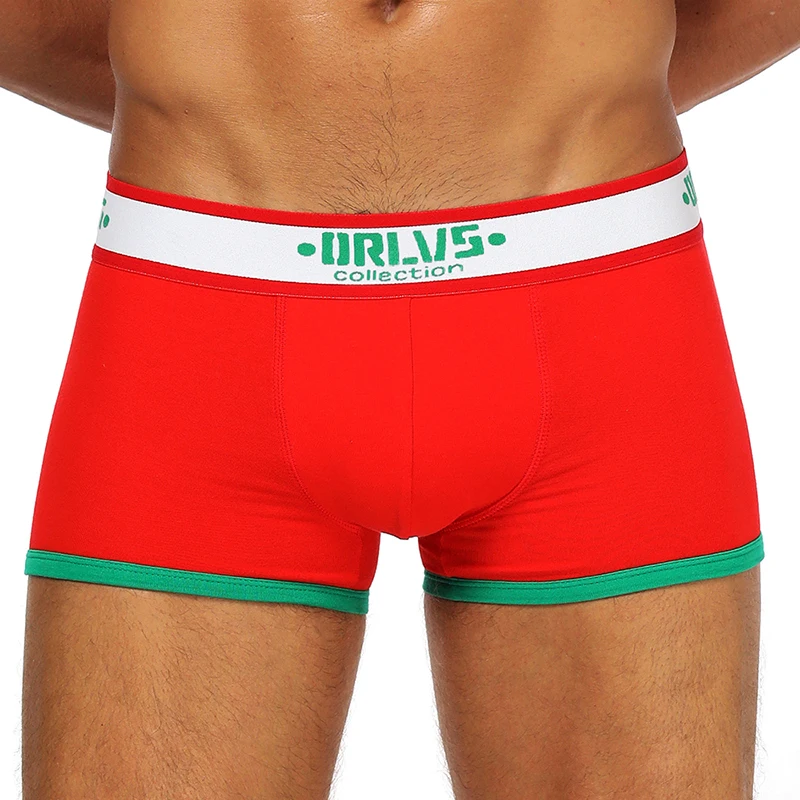 ORLVS боксеры мужское нижнее белье Cueca Masculina хлопок Vete мужские t Homme Слип пенис