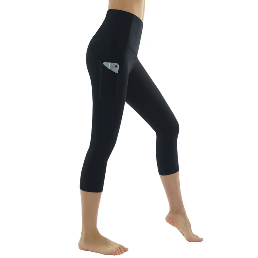 Dragon Fit мраморные Капри, штаны для йоги для женщин, эластичные спортивные Капри для фитнеса, леггинсы с карманами, спортивная одежда, леггинсы для бега, женские