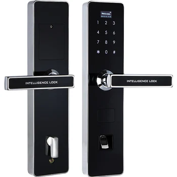 

YOHEEN Stainless Steel Fingerprint Door Lock Security Anti-thief Electronic Digit Password door lock Key less Entry Touch Keypad