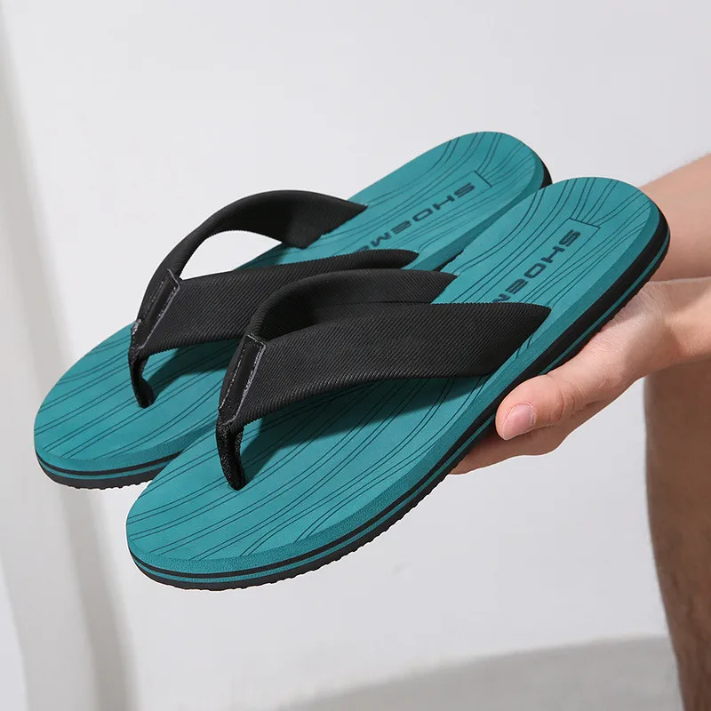 

2019 men's flip-flops summer men's new rubber soft-soled shoes outdoor beach men's slippers men's water sports shoes YD327