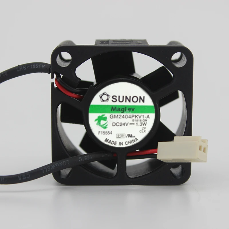 New original for SUNON GM2404PKV1-A 40*20mm 24V 1.3W 4CM inverter cooling fan new me80202v1 000c a99 built quasi 24v 1 54w original sunon 8020 inverter cooling fan