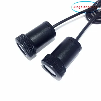 

JXF Car Lights Signal Decorative Lamp Accessories warning Led Door Light Projector Ghost Shadow 3D Welcome Laser threshol
