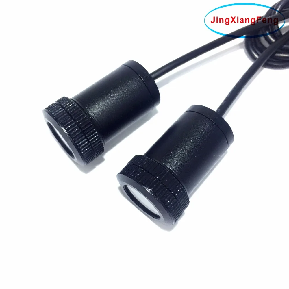 JXF شعار سيارة مصباح ليد تحذيري الباب ضوء لسوزوكي لسكودا دودج لسوبارو بويك العارض شبح الظل 3D ترحيب الليزر threshol