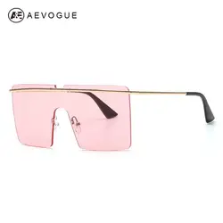 Солнцезащитные очки AEVOGUE Для женщин Сиамские очковые линзы бренд дизайн оправы Ocean прозрачные линзы солнцезащитные очки Óculos де Sol UV400 AE0586