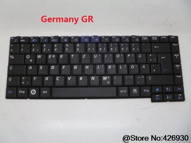 Клавиатура для ноутбука Samsung R60 R70 R560 R503 R505 R507 R058 R509 R510 P560 Великобритания Россия RU