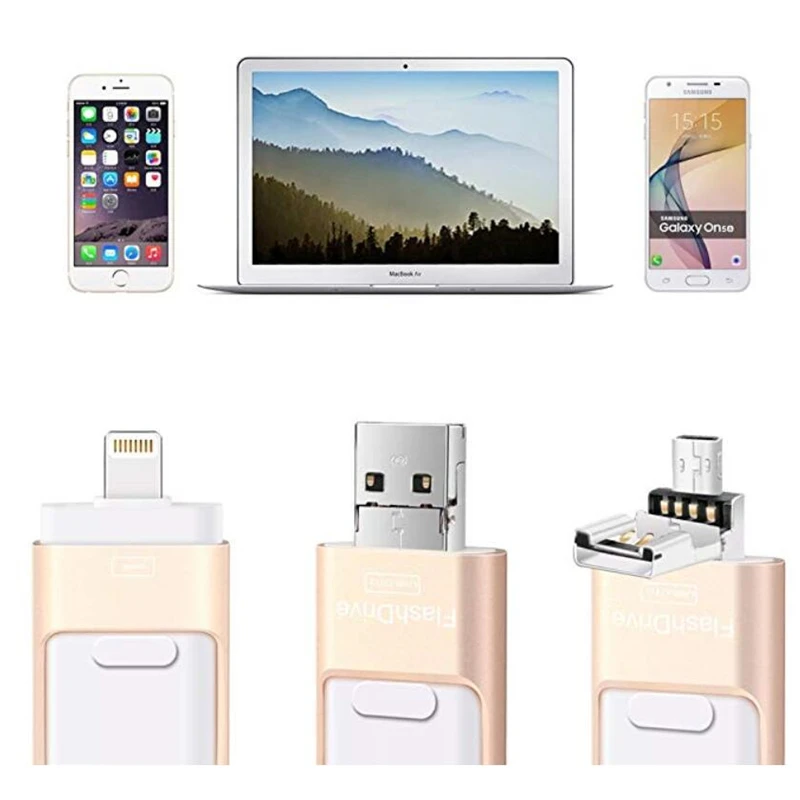 USB флэш накопитель 32 ГБ для Iphone Memory Stick Внешняя память совместима с iPhone/PC/iPad/Android и