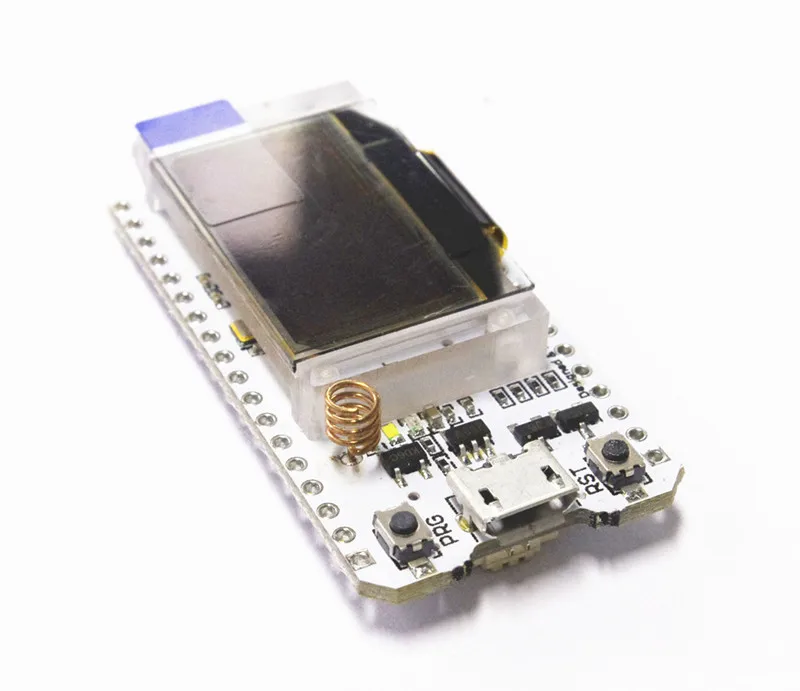 Buy 868MHz-915MHz SX1276 ESP32 LoRa 0.96 Inch Blue OLED Display Bluetooth WIFI Lora Kit 32 Development Board for Arduino