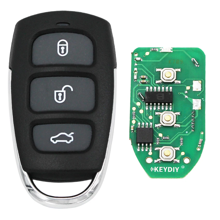 Модернизированный дистанционный ключ-брелок от машины 3+ 1 кнопка для Subaru Tribeca Forester Impreza Legacy Outback P/N: NHVWB1U711 433 МГц