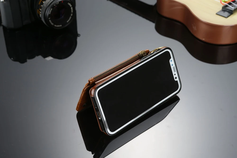 Роскошный кожаный чехол для телефона samsung Galaxy S8 S9 Plus Note 8 9 кошелек на молнии кожаный чехол на магните задняя крышка для S6 S7 edge