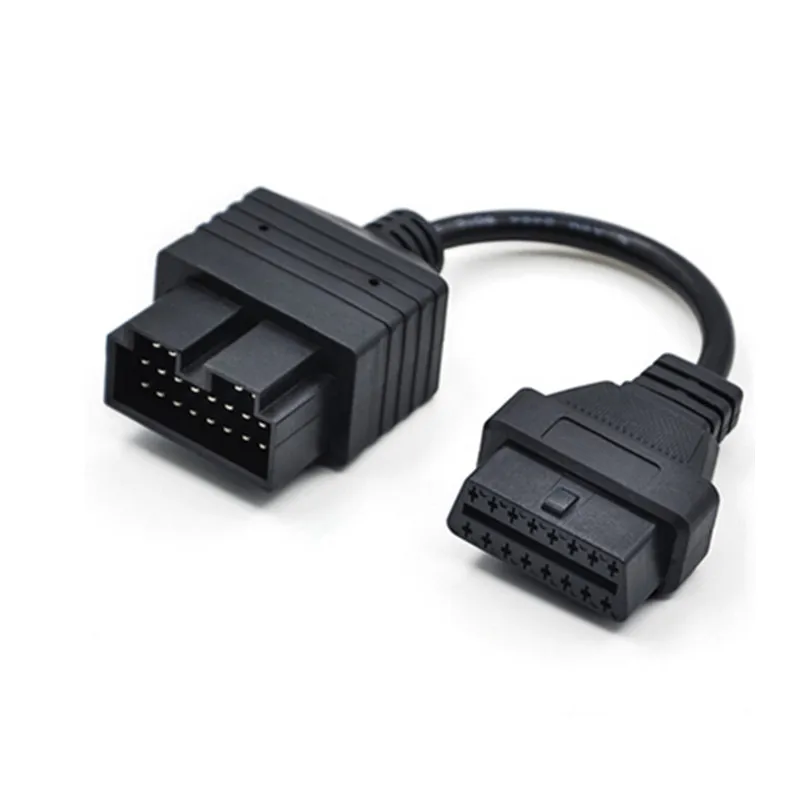 Автомобиль Диагностические Кабели коннекторы 20Pin OBD2 для 20 Pin 16 Pin OBD2 OBD 2 Женский диагностический инструмент сканер Code Reader
