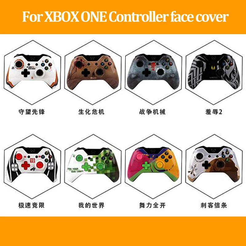 

Replacement Controller faceplate for Xbox One Custom Wireless Controller face Shell Parts