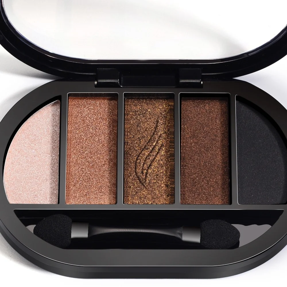 Новинка 2018 г. 5 цветов блеск Eye Shadow Brush Set для глаз водостойкий макияж тени матовые