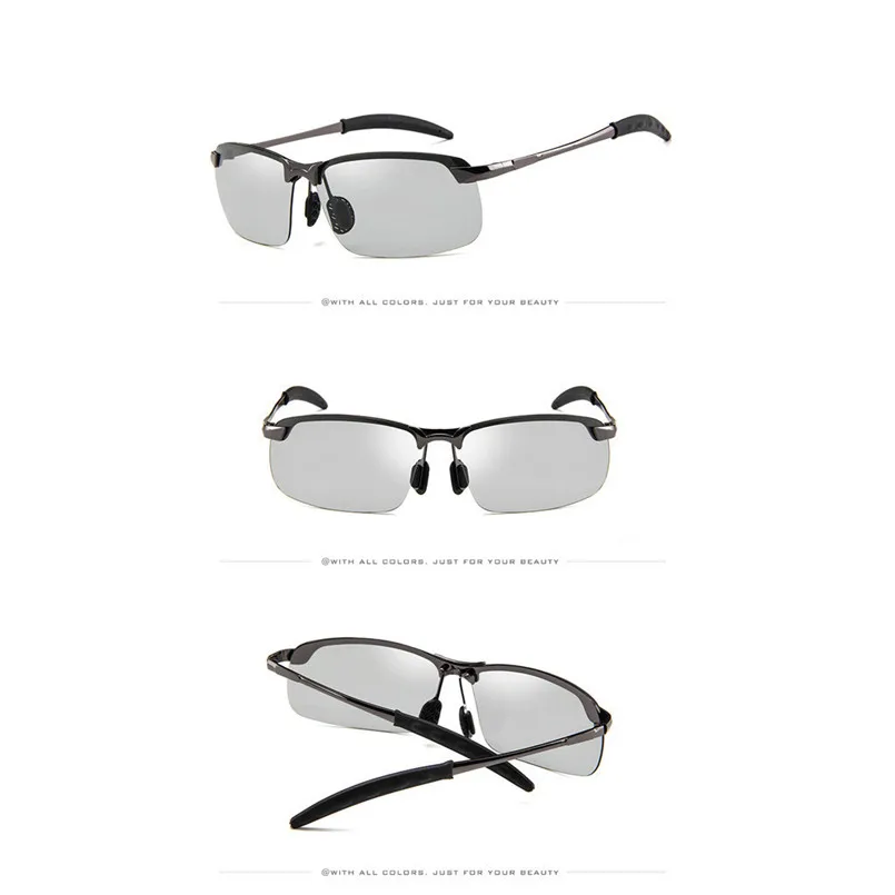 2019 Smart sunglasses riding goggles man driving fishing glasses cycling glasses polarized photochromic sport sunglasses 30J19 (10)