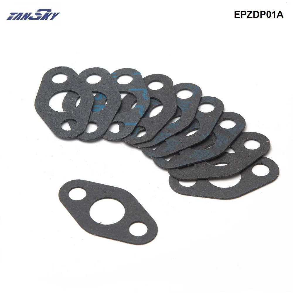 10pcs Turbo Flange Oil Feed Gasket T3 / T3 T4 / T3/T4 / T04E / T04B Turbocharge  EPZDP01A