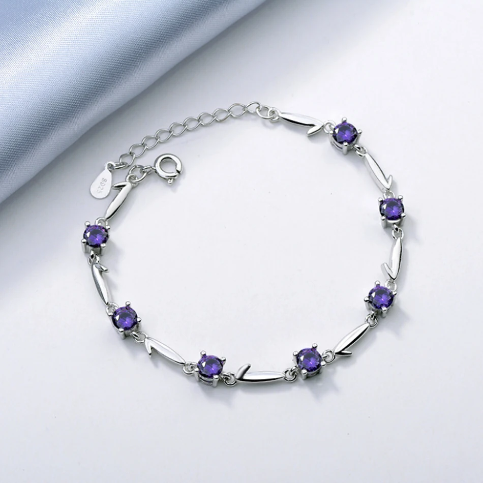 

Flower language-Flower Leaf Bracelet Alloy Jewelry Women's Rhinestone Hand Ornament Short Chain Gift