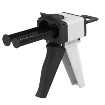 1Pc Epoxy Resin Caulk Mixing Gun Dispenser Applicator 50ml Ratio 1:1/2:1 W/ Mixer Nozzles,empty Ab Cartridges
1Pc Epoxy Resin Caulk Mixing Gun Dispenser Applicator 50ml Ratio 1:1/2:1 W/ Mixer Nozzles,empty Ab Cartridges