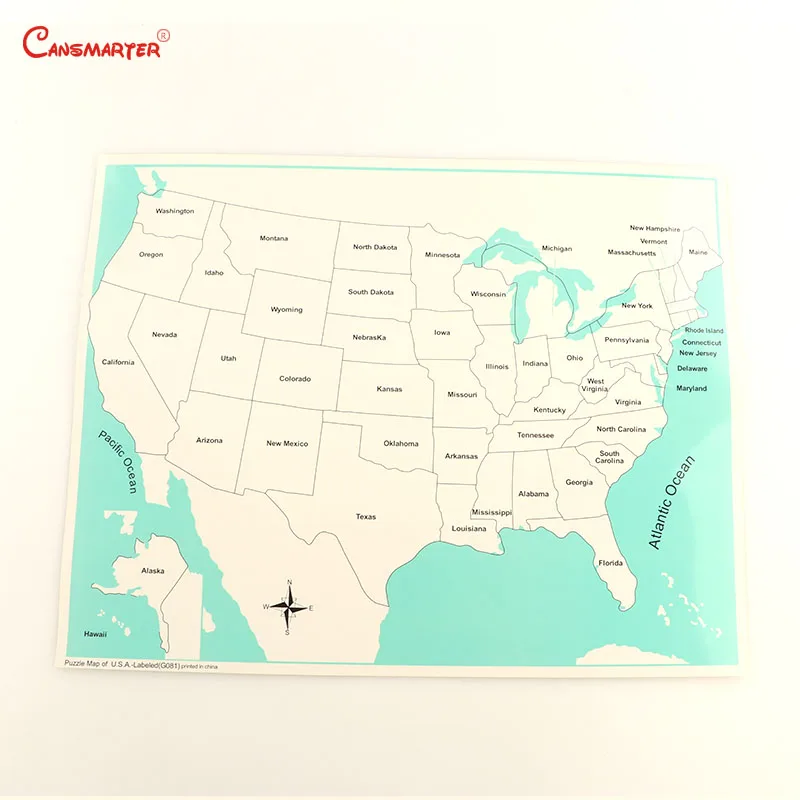  World Maps Cards Montessori Educational Teaching Learning Toy Early Education Preschool Student Toy - 33008397707