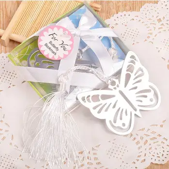 

100 STKS Butterfly Bookmark Favors For Holy Communion Girl Baby Shower Graduation Birthday Favors And Gifts For Guest