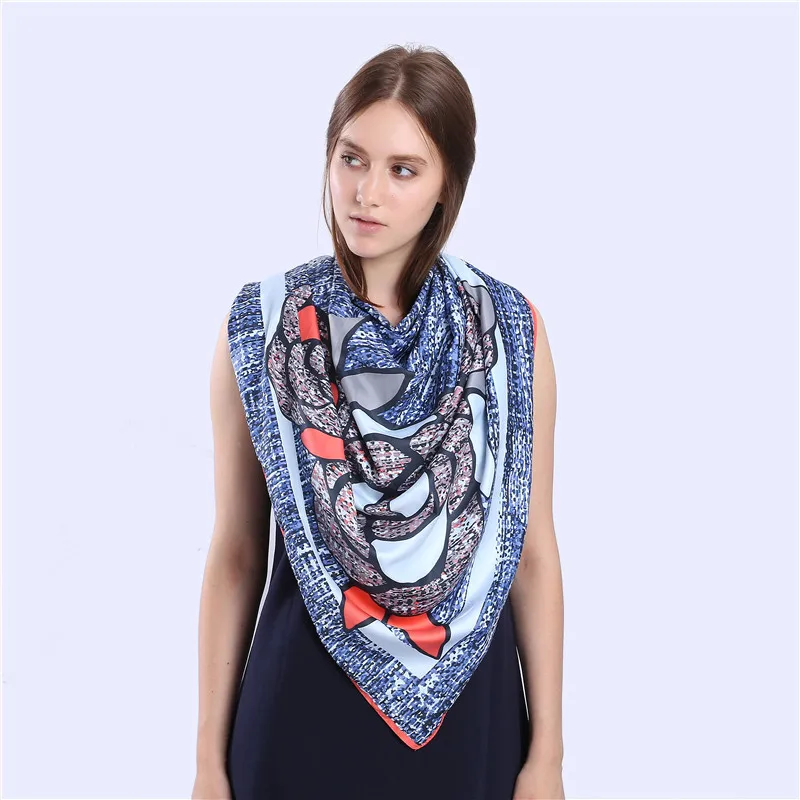 new-luxury- brand-women-floral-print- winter-twill-silk- scarf-8