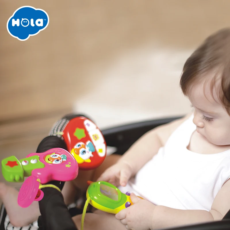 HUILE TOYS 3111 Baby Carriage Stroller Bar Musical Toy Sets Educational Mobile Telephone / Camera / Drum / Guitar Baby Rattles HUILE TOYS 3111 Baby Carriage Stroller Bar Musical Toy Sets Educational Mobile Telephone / Camera / Drum / Guitar Baby Rattles