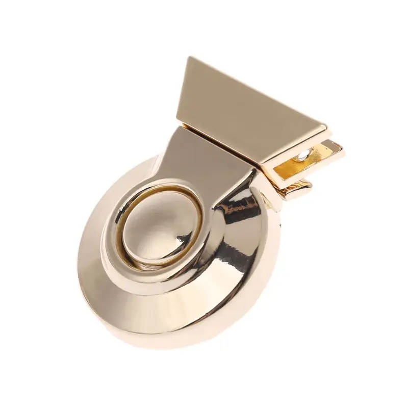 Metal Clasp Turn Twist Lock Buckles DIY Leather Handbag Shoulder Bag Parts