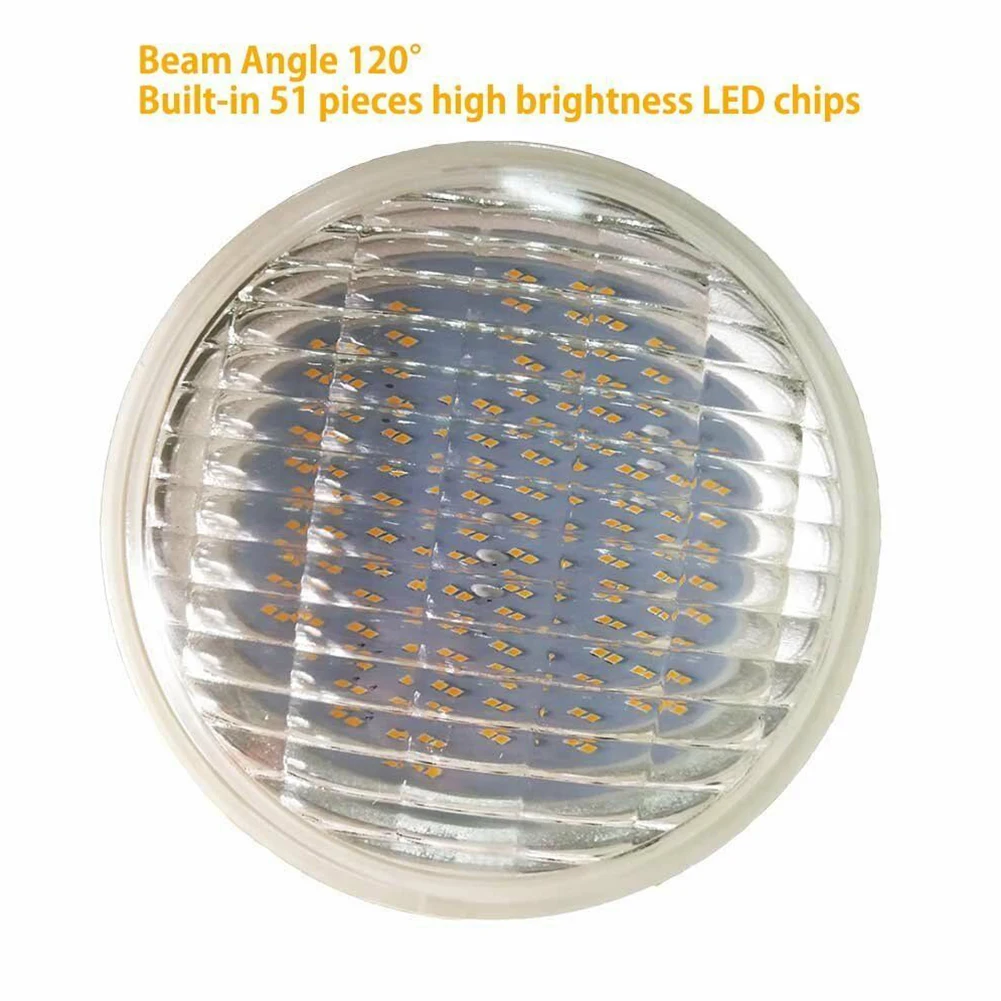 12V PAR36 Swimming Pool Yard Landscape Light Trailers Led Waterproof Boats Bulb Flood Lamp Outdoor Deck Lighting Garden