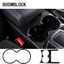 Авто Стайлинг накладка наклейки для Porsche Macan внутреннее управление переключения передач водная чашка Панель рамка