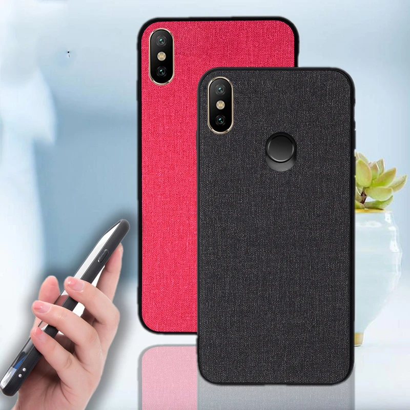 

Fabric Art Simple Case for Xiaomi Mi 6X A2 Mix 2S 8 SE Explorer A1 5X Mix 2 Max 3 Case 360 Shockproof Breathable Soft Cover Case