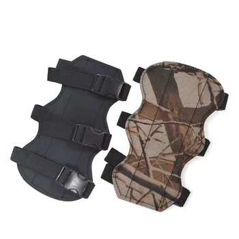

Archery Arm Guard Adjustable 3 Belts Straps Armguard Dead Leaf Camouflage Arm Hunting Protector