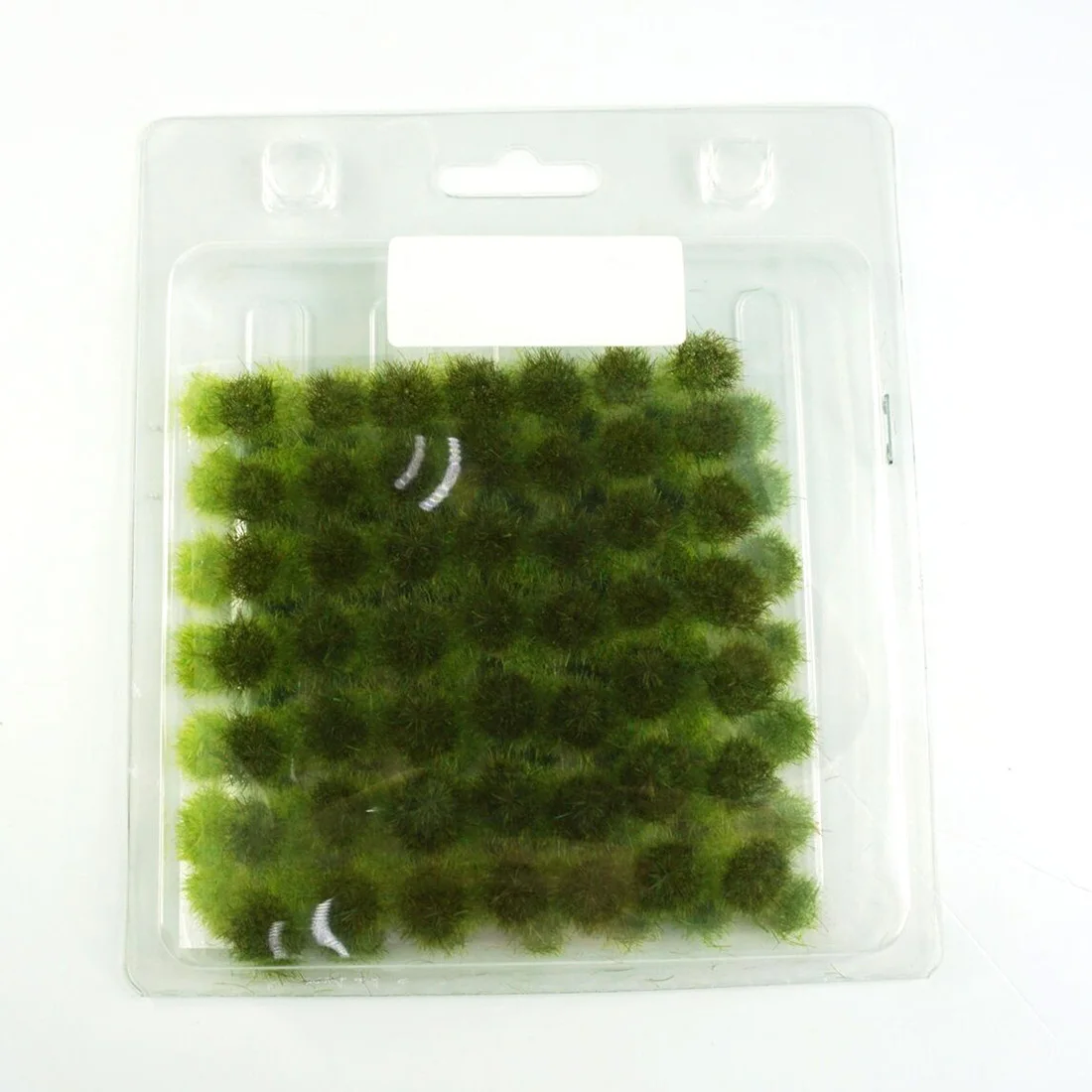 147Pcs Grass Cluster Static Grass Tufts for 1:35 1:48 1:72 1:87 Sand Table Architecture Model- Medium Green