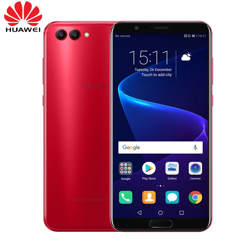 Huawei Honor View 10 Мобильный телефон Android 8 0 V10 смартфон Kirin 970 Octa Core ОТА NFC отпечатков